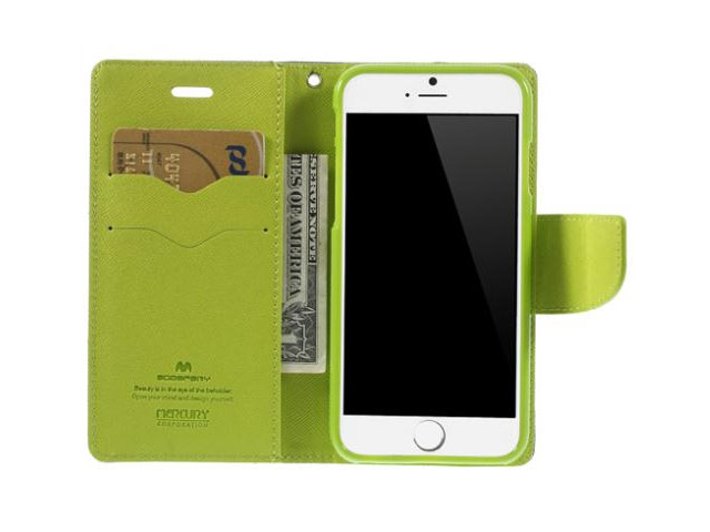 Чехол Mercury Goospery Fancy Diary Case для Apple iPhone 6 (синий, кожаный)