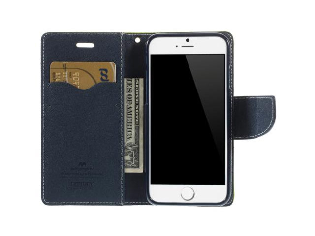 Чехол Mercury Goospery Fancy Diary Case для Apple iPhone 6 (зеленый, кожаный)