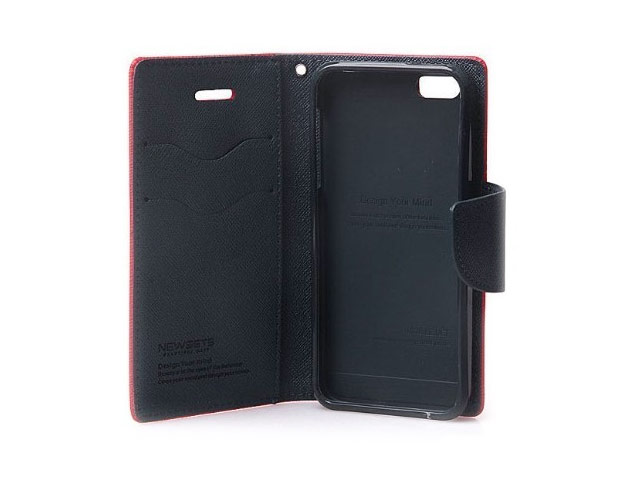 Чехол Mercury Goospery Fancy Diary Case для Apple iPhone 5/5S (розовый, кожаный)