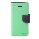 Чехол Mercury Goospery Fancy Diary Case для Apple iPhone 5/5S (голубой, кожаный)