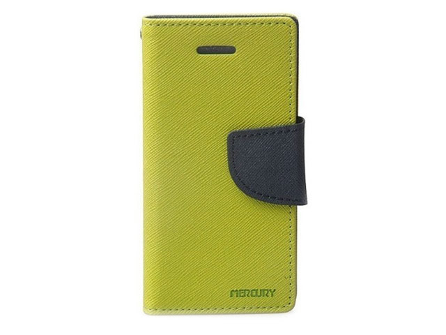 Чехол Mercury Goospery Fancy Diary Case для Apple iPhone 5/5S (зеленый, кожаный)