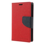 Чехол Mercury Goospery Fancy Diary Case для Nokia X (красный, кожаный)