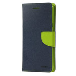 Чехол Mercury Goospery Fancy Diary Case для Nokia X (синий, кожаный)
