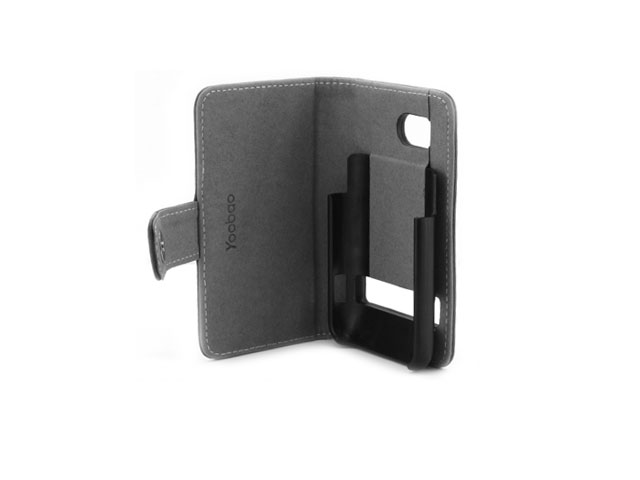 Чехол YooBao Slim case для HTC Thunderbolt 4G (черный, кожанный)