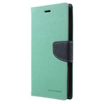 Чехол Mercury Goospery Fancy Diary Case для Nokia Lumia 630 (голубой, кожаный)