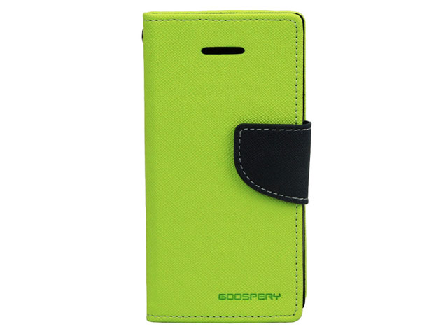 Чехол Mercury Goospery Fancy Diary Case для Sony Xperia M2 S50H (зеленый, кожаный)