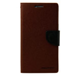 Чехол Mercury Goospery Fancy Diary Case для Sony Xperia M2 S50H (коричневый, кожаный)