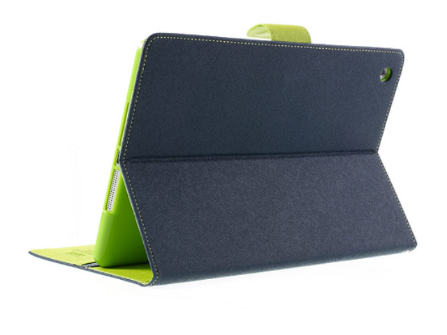 Чехол Mercury Goospery Fancy Diary Case для Apple iPad mini/iPad mini 2 (черный, кожаный)