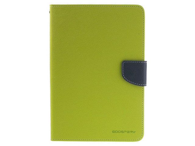 Чехол Mercury Goospery Fancy Diary Case для Apple iPad mini/iPad mini 2 (зеленый, кожаный)