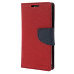 Чехол Mercury Goospery Fancy Diary Case для LG L90 D410 (красный, кожаный)