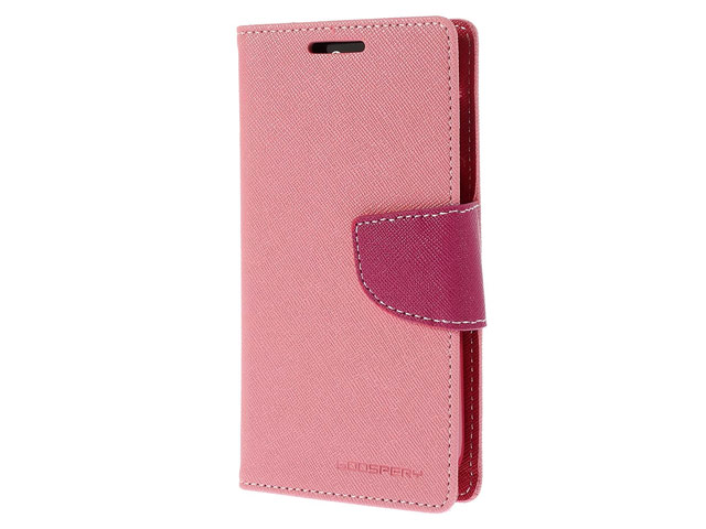 Чехол Mercury Goospery Fancy Diary Case для LG L90 D410 (розовый, кожаный)