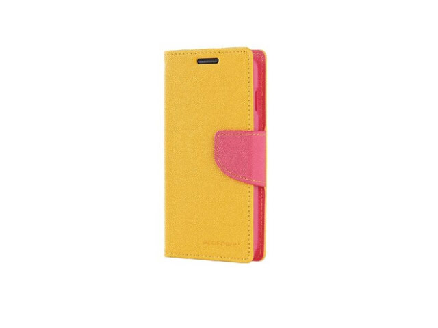 Чехол Mercury Goospery Fancy Diary Case для LG L90 D410 (желтый, кожаный)