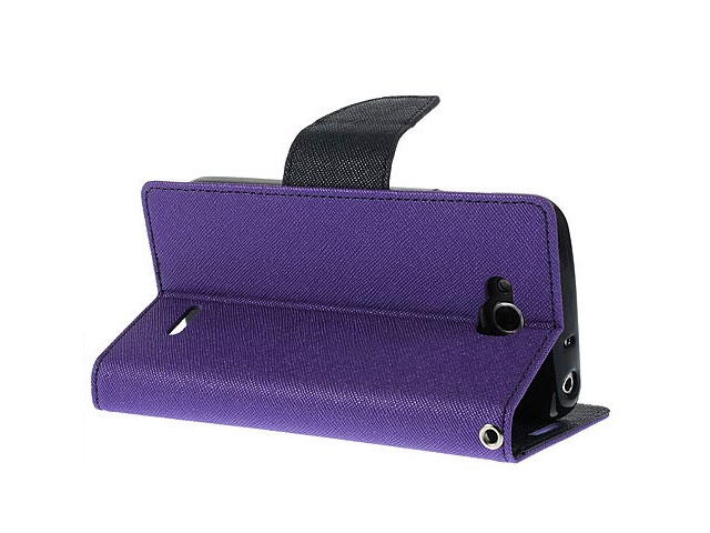 Чехол Mercury Goospery Fancy Diary Case для LG L90 D410 (фиолетовый, кожаный)