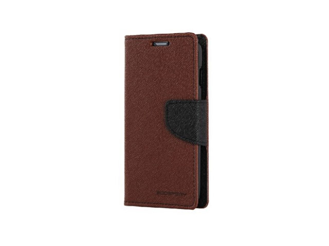 Чехол Mercury Goospery Fancy Diary Case для LG L90 D410 (коричневый, кожаный)