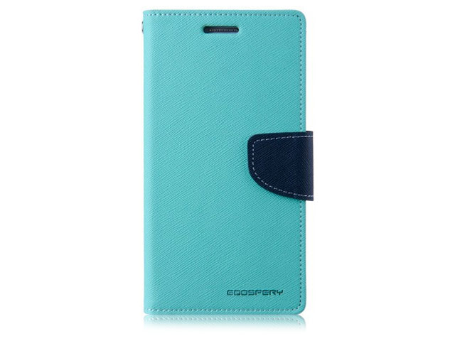 Чехол Mercury Goospery Fancy Diary Case для Samsung Galaxy Grand 2 G7106 (голубой, кожаный)