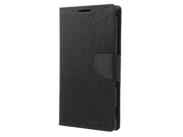 Чехол Mercury Goospery Fancy Diary Case для Sony Xperia T2 Ultra XM50h (черный, кожаный)