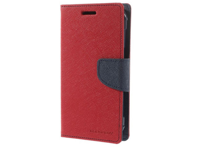 Чехол Mercury Goospery Fancy Diary Case для Samsung Galaxy S5 Active SM-G870 (красный, кожаный)