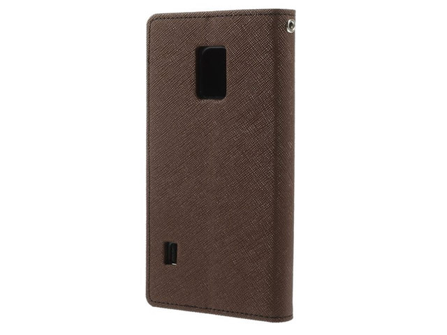 Чехол Mercury Goospery Fancy Diary Case для Samsung Galaxy S5 Active SM-G870 (синий, кожаный)