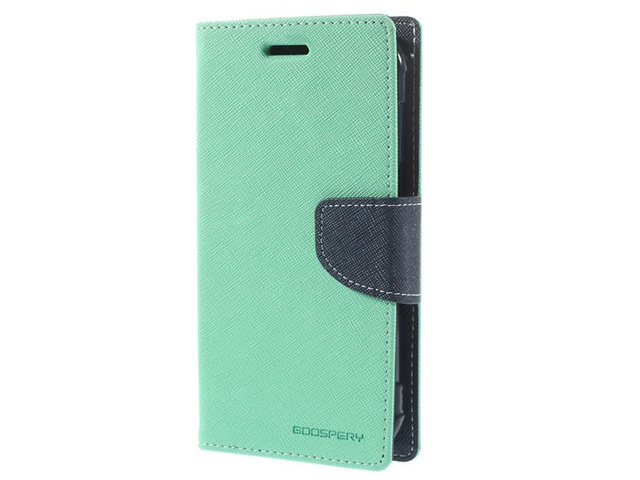 Чехол Mercury Goospery Fancy Diary Case для Samsung Galaxy S5 Active SM-G870 (голубой, кожаный)