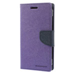 Чехол Mercury Goospery Fancy Diary Case для Samsung Galaxy S5 Active SM-G870 (фиолетовый, кожаный)