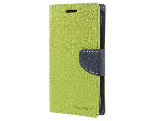 Чехол Mercury Goospery Fancy Diary Case для Samsung Galaxy S5 Active SM-G870 (зеленый, кожаный)