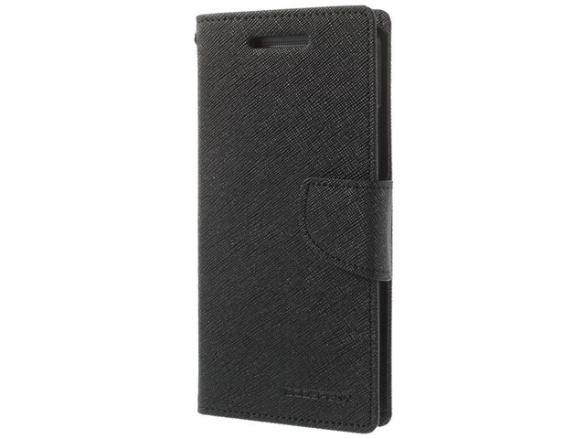 Чехол Mercury Goospery Fancy Diary Case для HTC One E8 (черный, кожаный)