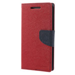 Чехол Mercury Goospery Fancy Diary Case для HTC One E8 (красный, кожаный)