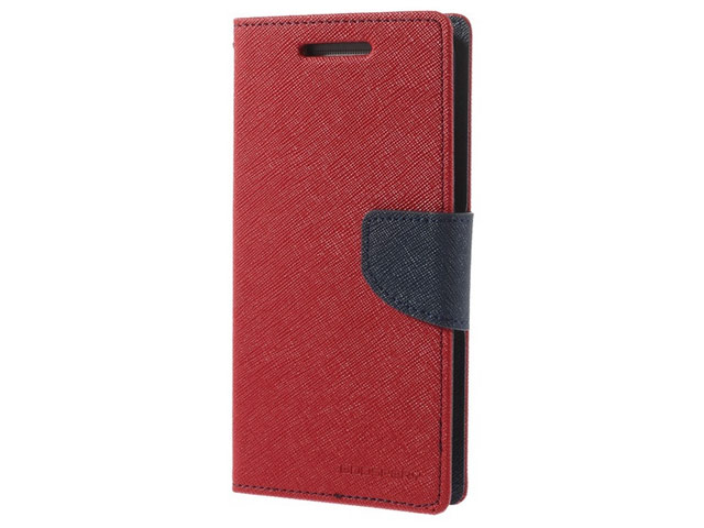 Чехол Mercury Goospery Fancy Diary Case для HTC One E8 (красный, кожаный)