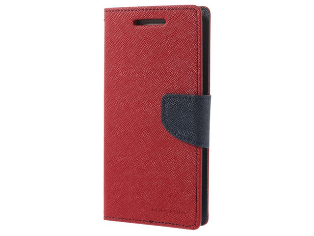 Чехол Mercury Goospery Fancy Diary Case для HTC One E8 (красный, кожаный)
