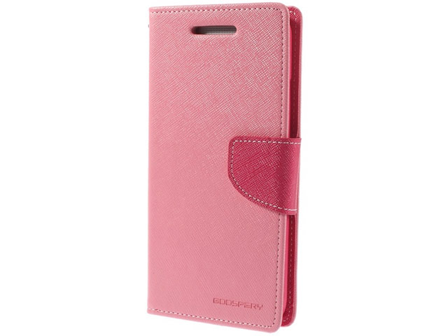 Чехол Mercury Goospery Fancy Diary Case для HTC One E8 (розовый, кожаный)