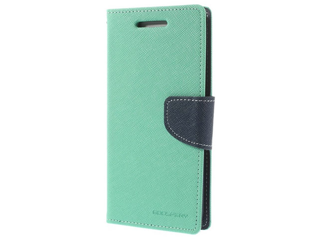 Чехол Mercury Goospery Fancy Diary Case для HTC One E8 (голубой, кожаный)