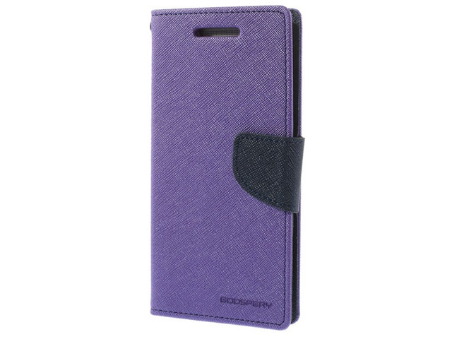 Чехол Mercury Goospery Fancy Diary Case для HTC One E8 (фиолетовый, кожаный)