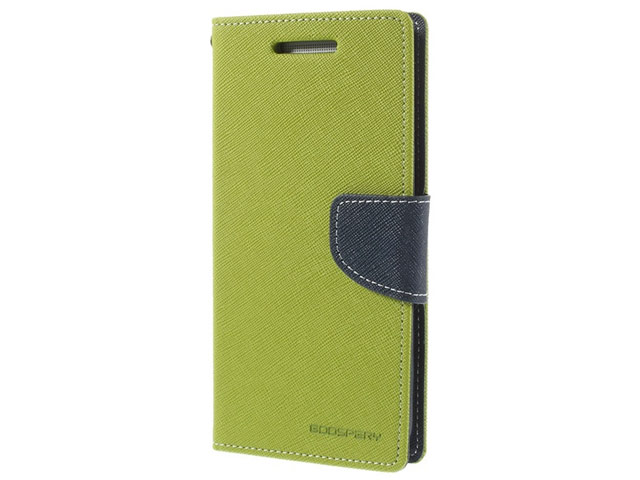 Чехол Mercury Goospery Fancy Diary Case для HTC One E8 (зеленый, кожаный)