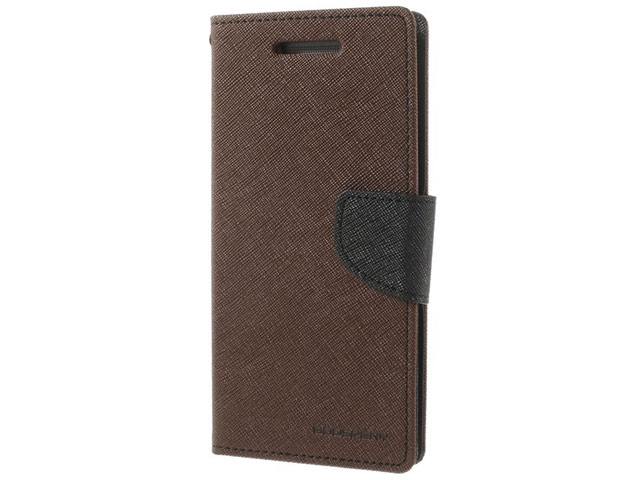 Чехол Mercury Goospery Fancy Diary Case для HTC One E8 (коричневый, кожаный)