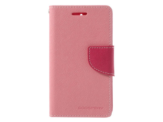 Чехол Mercury Goospery Fancy Diary Case для Sony Xperia E1 (розовый, кожаный)