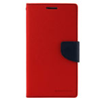 Чехол Mercury Goospery Fancy Diary Case для Sony Xperia M2 S50H (красный, кожаный)