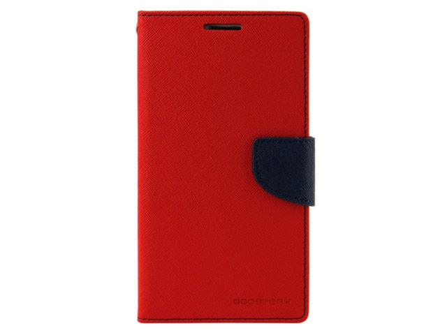 Чехол Mercury Goospery Fancy Diary Case для Sony Xperia M2 S50H (красный, кожаный)