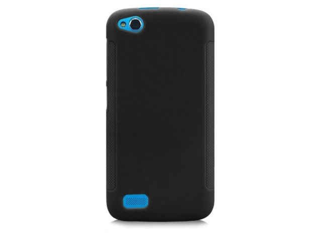 Чехол WhyNot Soft Case для Fly Evo Chic 3 IQ4413 (черный, гелевый)