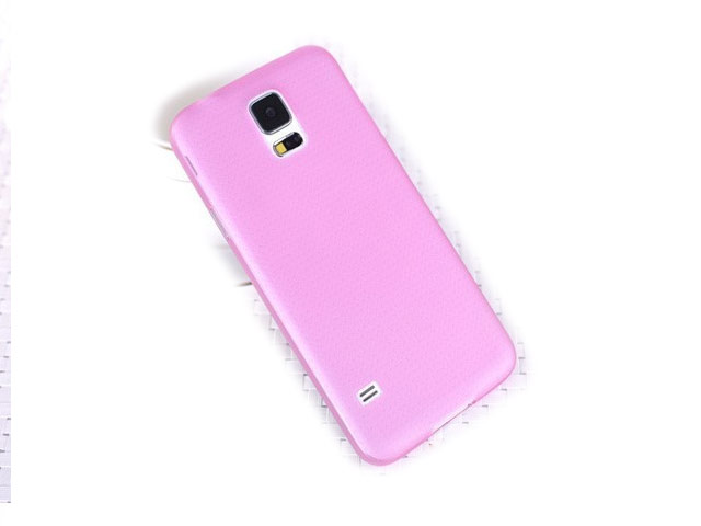Чехол WhyNot Air Case для Samsung Galaxy S5 mini SM-G800 (розовый, пластиковый)
