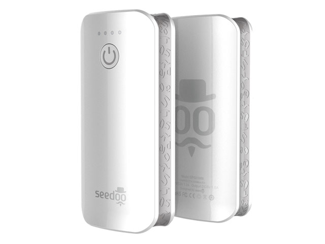 Внешняя батарея Seedoo Mag-Graffiti универсальная (15600 mAh, белая, microUSB)