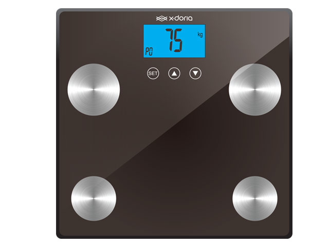 Смарт-весы X-doria Smart Scale (черные, bluetooth)