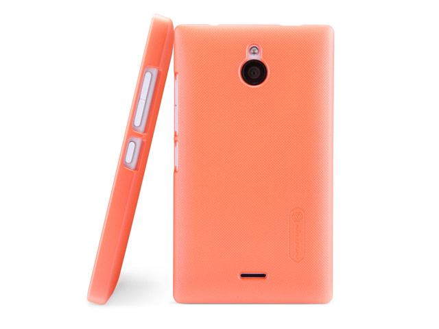 Чехол Nillkin Hard case для Nokia X2 (оранжевый, пластиковый)