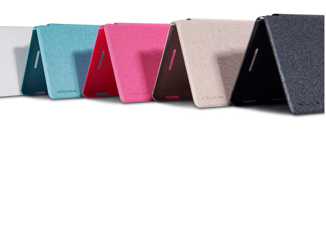 Чехол Nillkin Sparkle Leather Case для Sony Xperia T3 M50 (белый, кожаный)