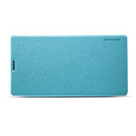Чехол Nillkin Sparkle Leather Case для Sony Xperia T3 M50 (голубой, кожаный)