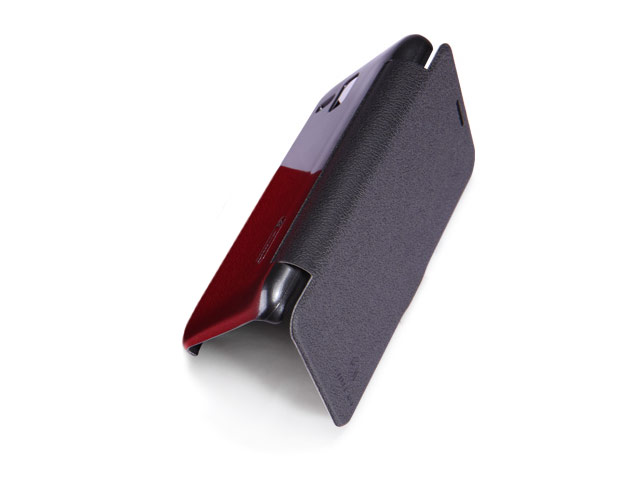 Чехол Nillkin Fresh Series Leather case для Lenovo A808T (черный, кожаный)