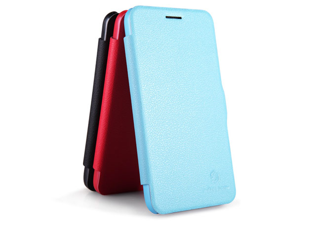 Чехол Nillkin Fresh Series Leather case для Lenovo A808T (черный, кожаный)