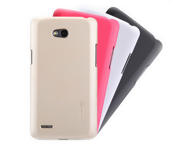 Чехол Nillkin Hard case для LG L80 D380 (черный, пластиковый)