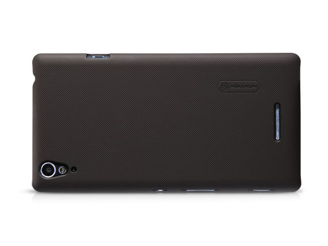 Чехол Nillkin Hard case для Sony Xperia T3 M50 (черный, пластиковый)