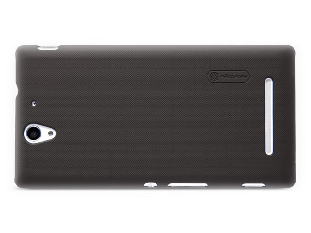 Чехол Nillkin Hard case для Sony Xperia C3 S55T (черный, пластиковый)