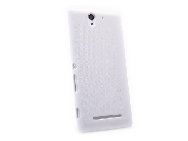 Чехол Nillkin Hard case для Sony Xperia C3 S55T (белый, пластиковый)